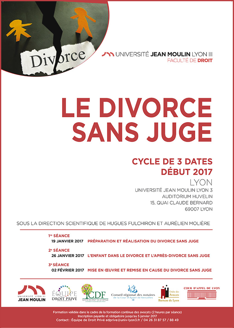 Affiche Divorce sans juge Affiche Divorce sans juge