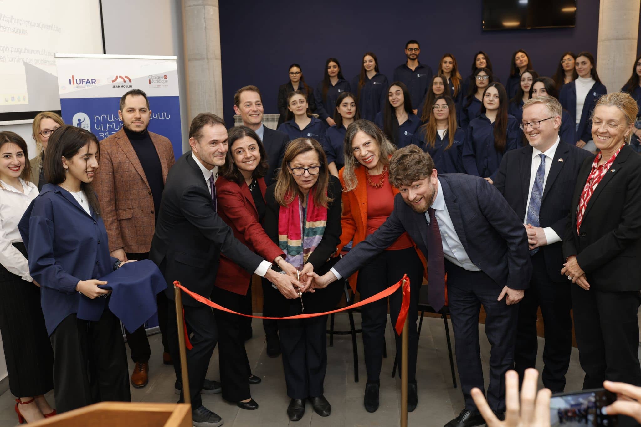 Inauguration clinique Juridique UFAR Arménie 1