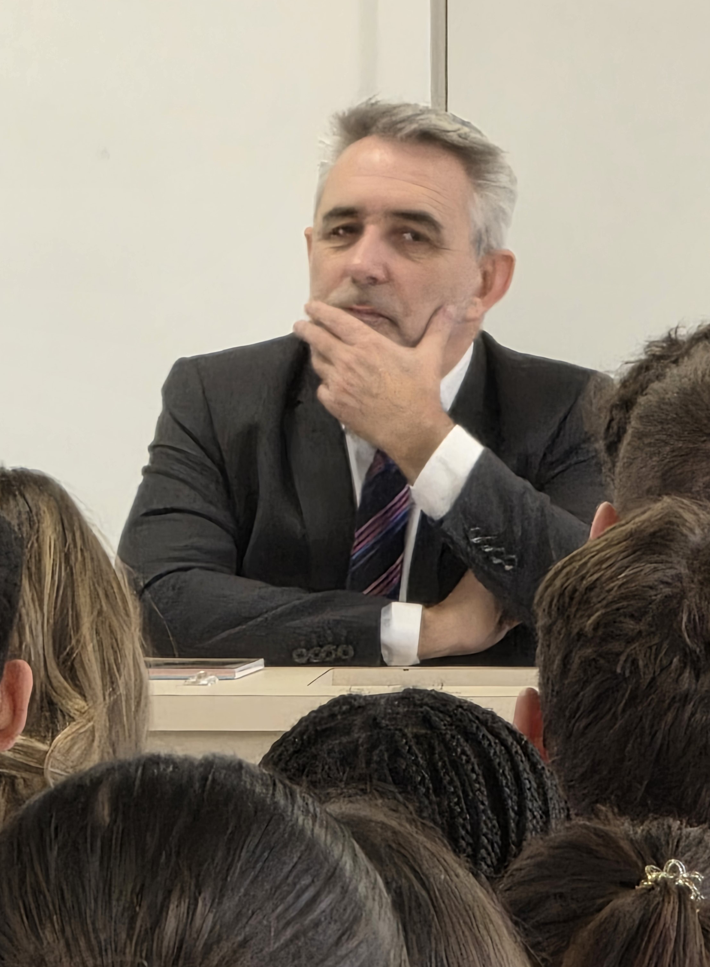 Photo lors de la conférence de céline et florence 