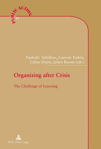 couverture chapitre Organizing after crisis: The Challenge of Learning