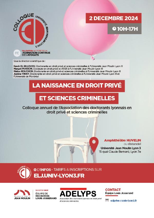 Affiche conférence