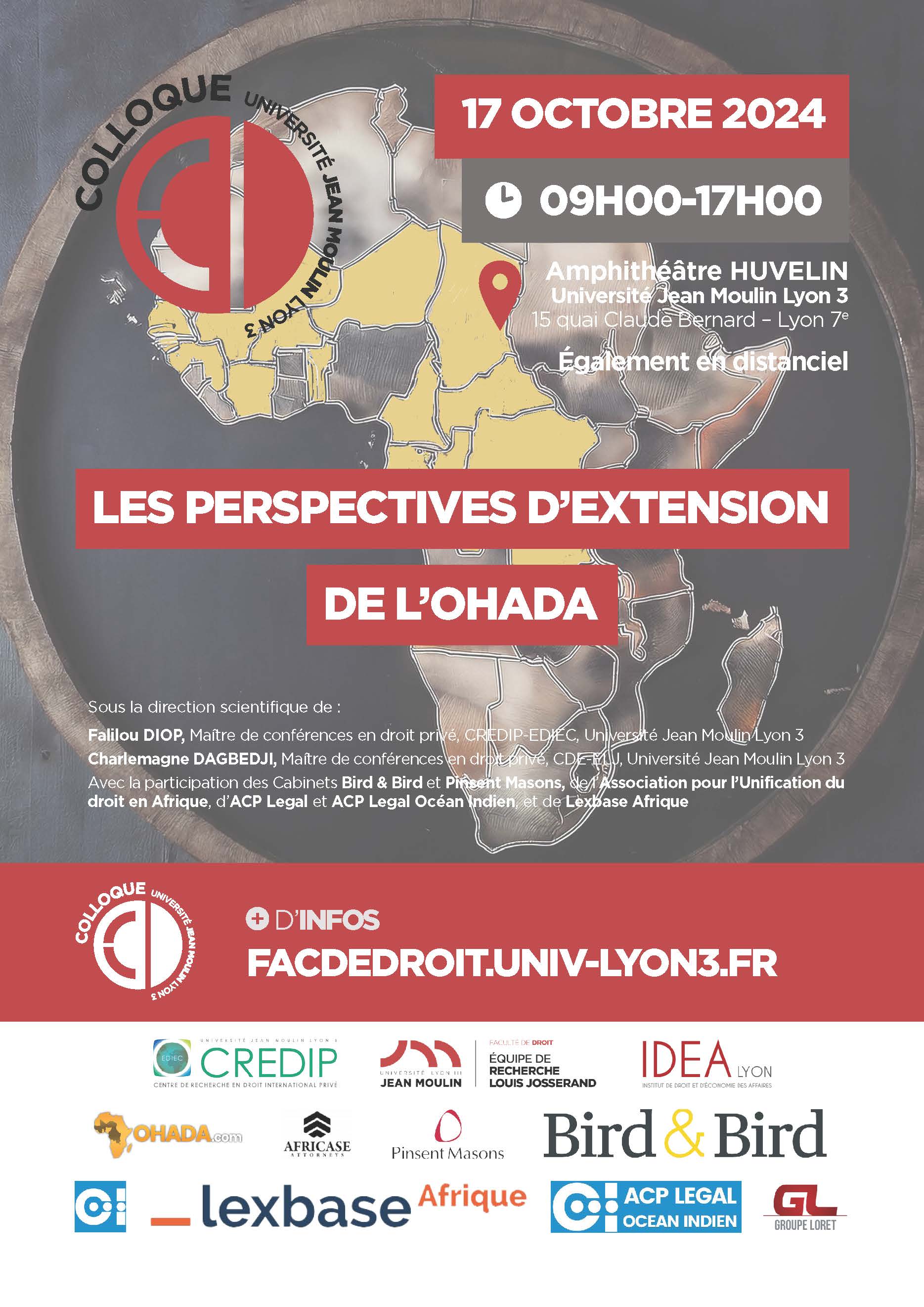 Affiche_colloque_Les perspectives d'extension de l'OHADA