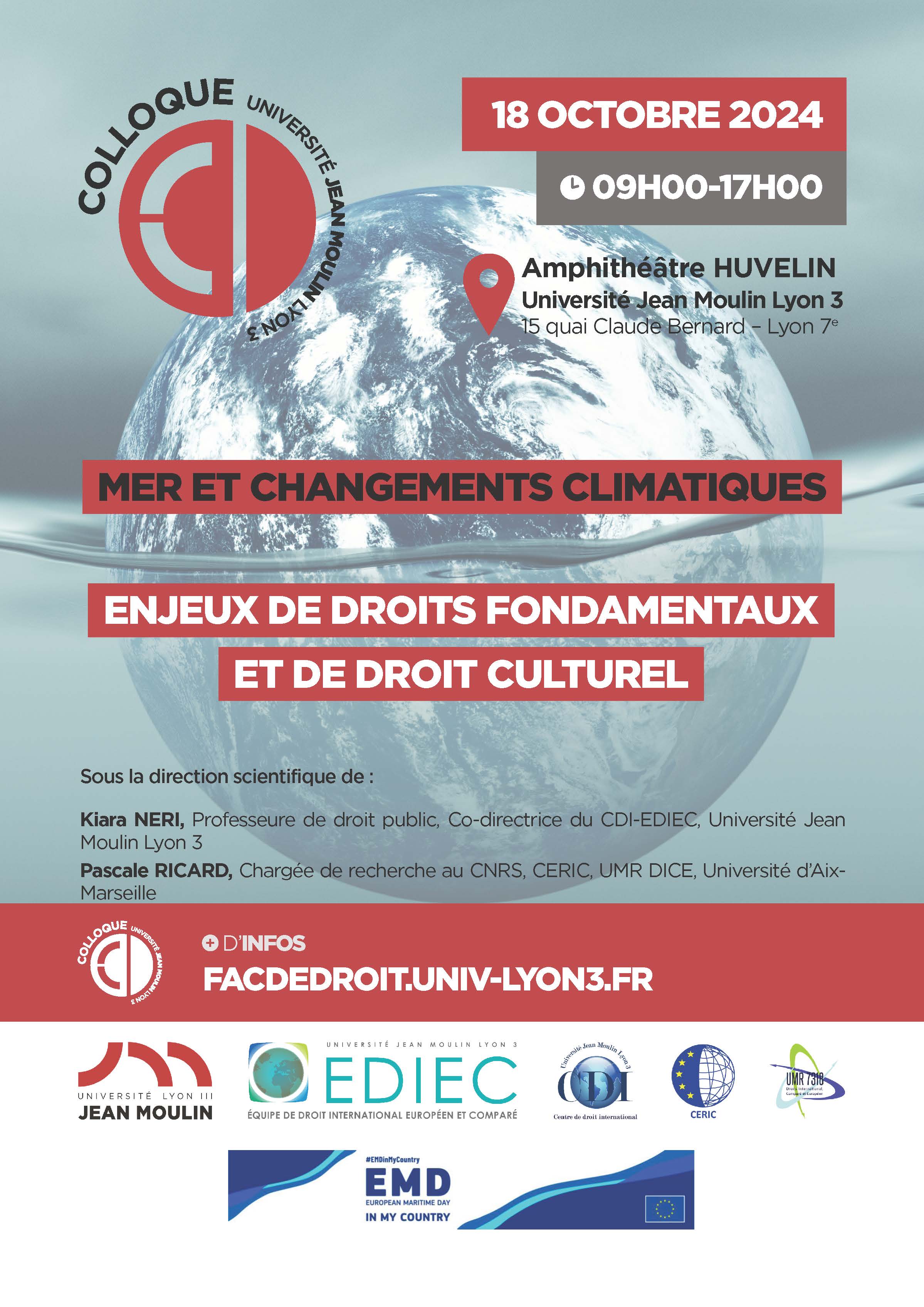 Affiche_Colloque_Mer et changements climatiques