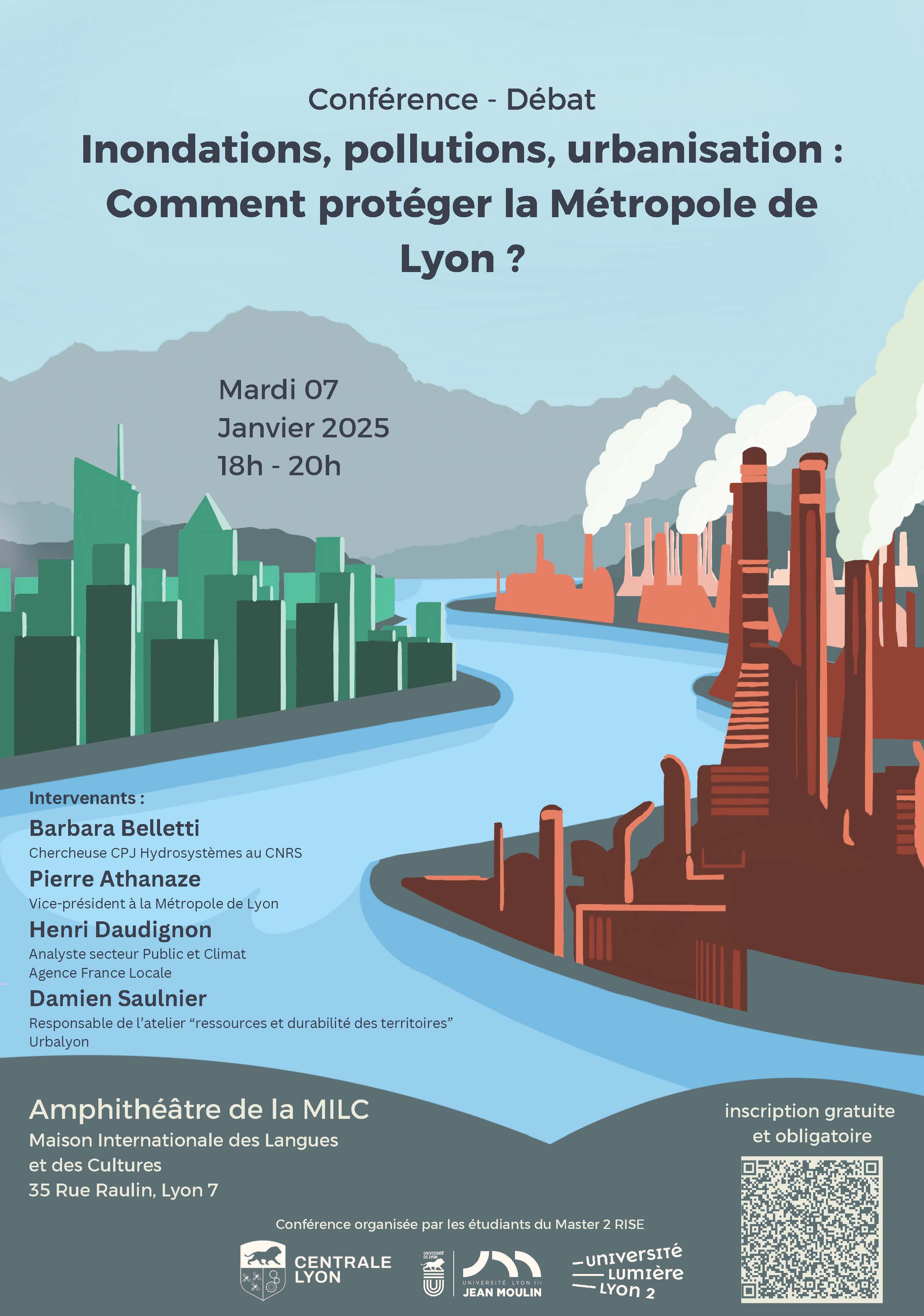 Affiche conférence-débat