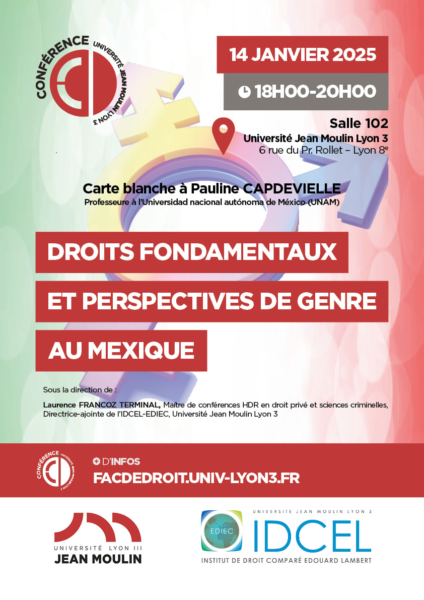 Affiche_DF et perspectives de genre au Mexique