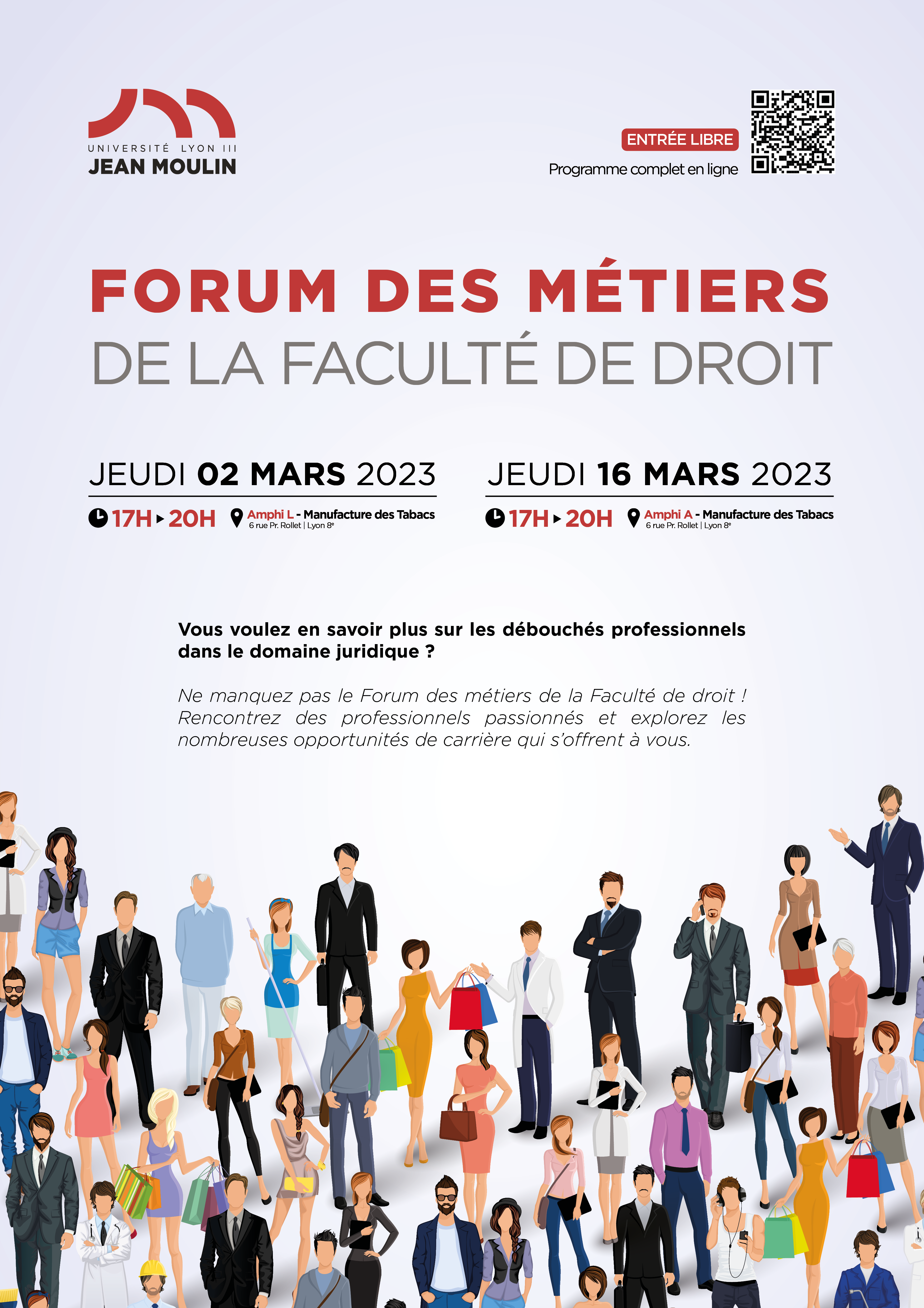 Affiche forum des metiers