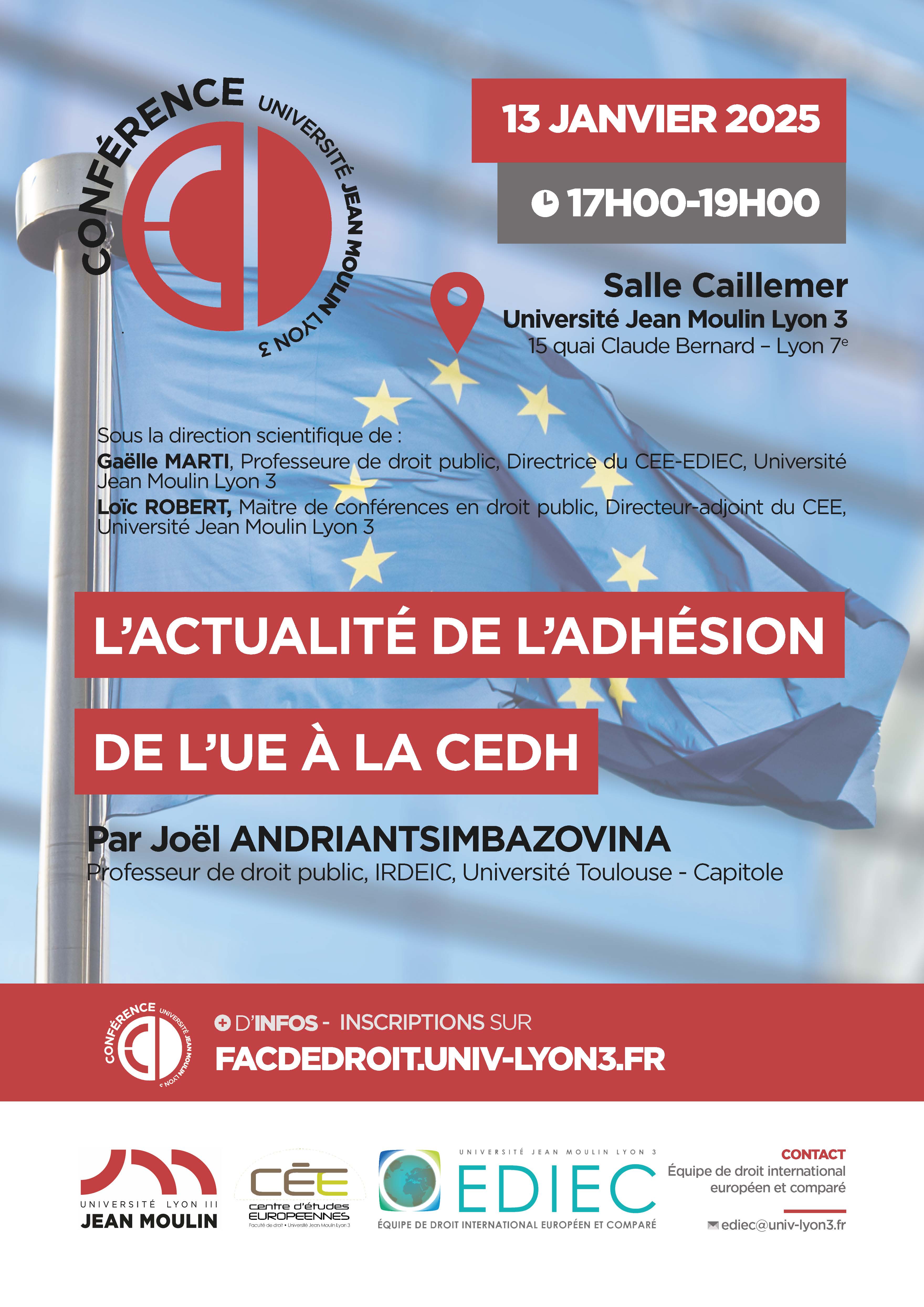 Affiche_L'actualité de l'adhésion de l'UE à la CEDH