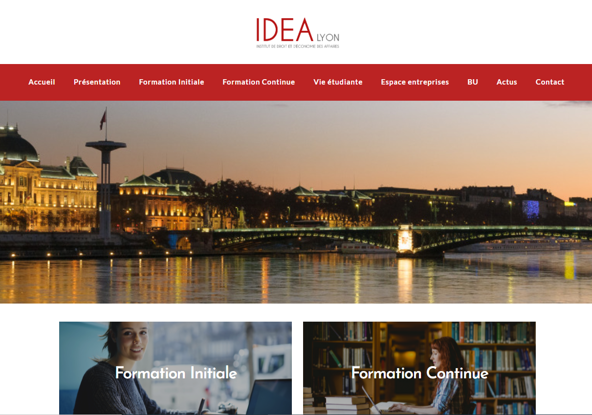 Visuel site web IDEA