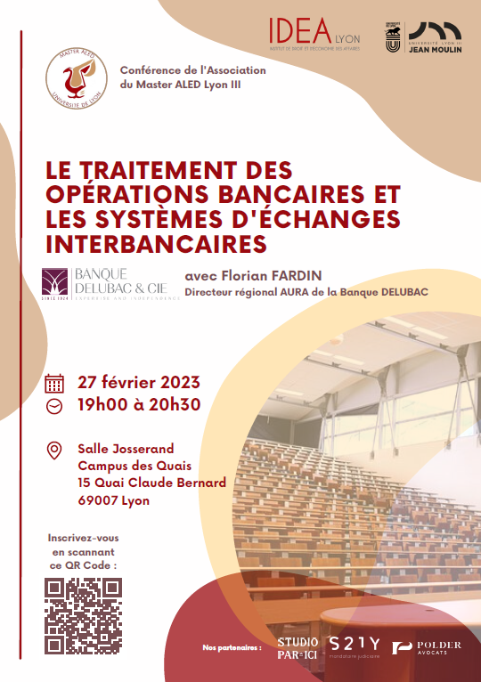 Affiche conférence ALED