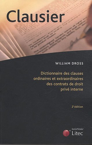 Clausier - William Dross