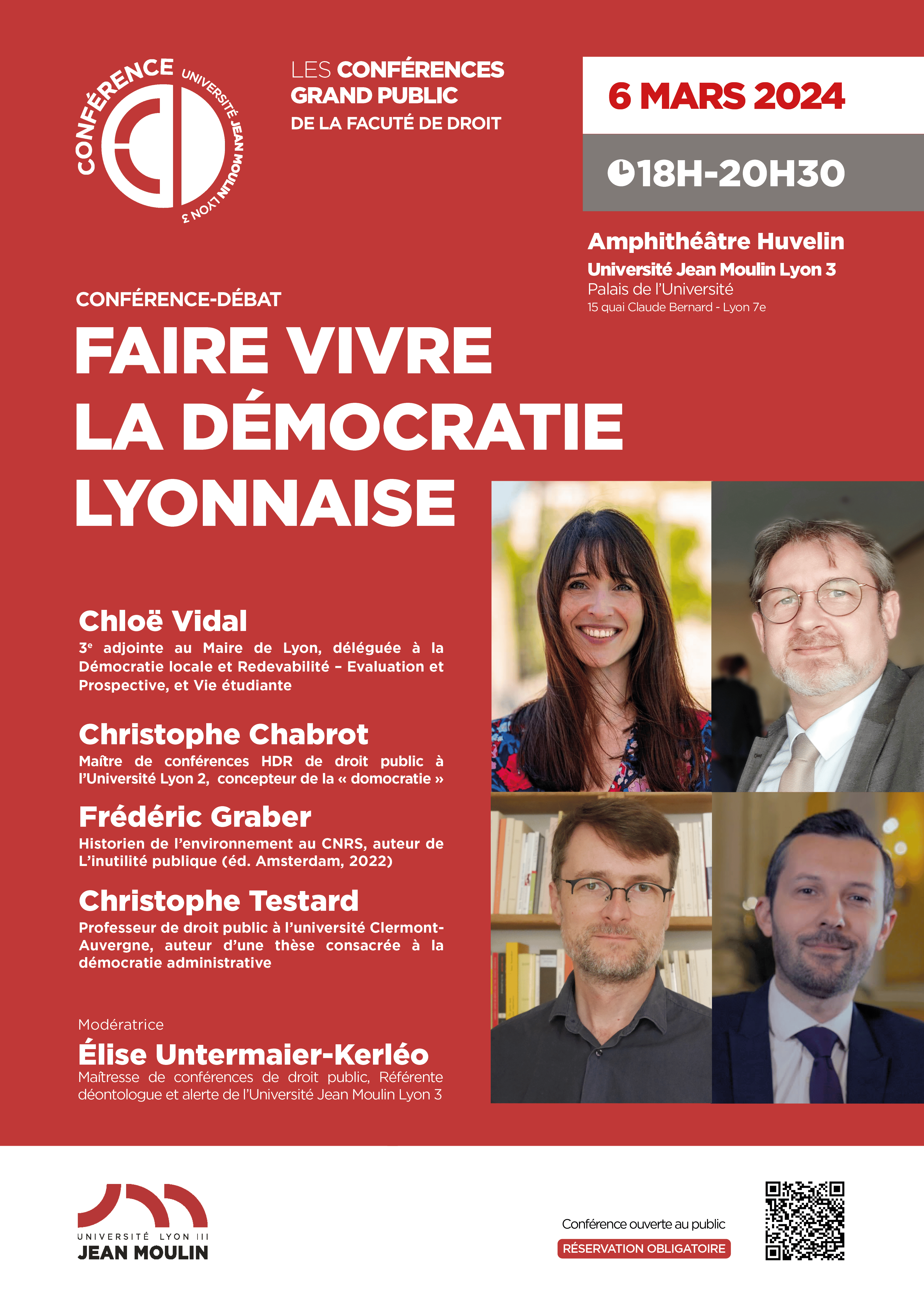 Conférence Faire vivre la démocratie lyonnaise