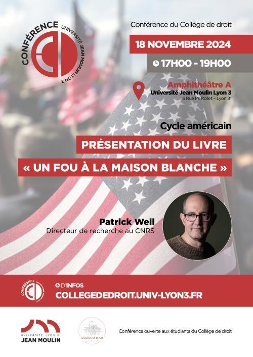 Conférence Patrick Weil-