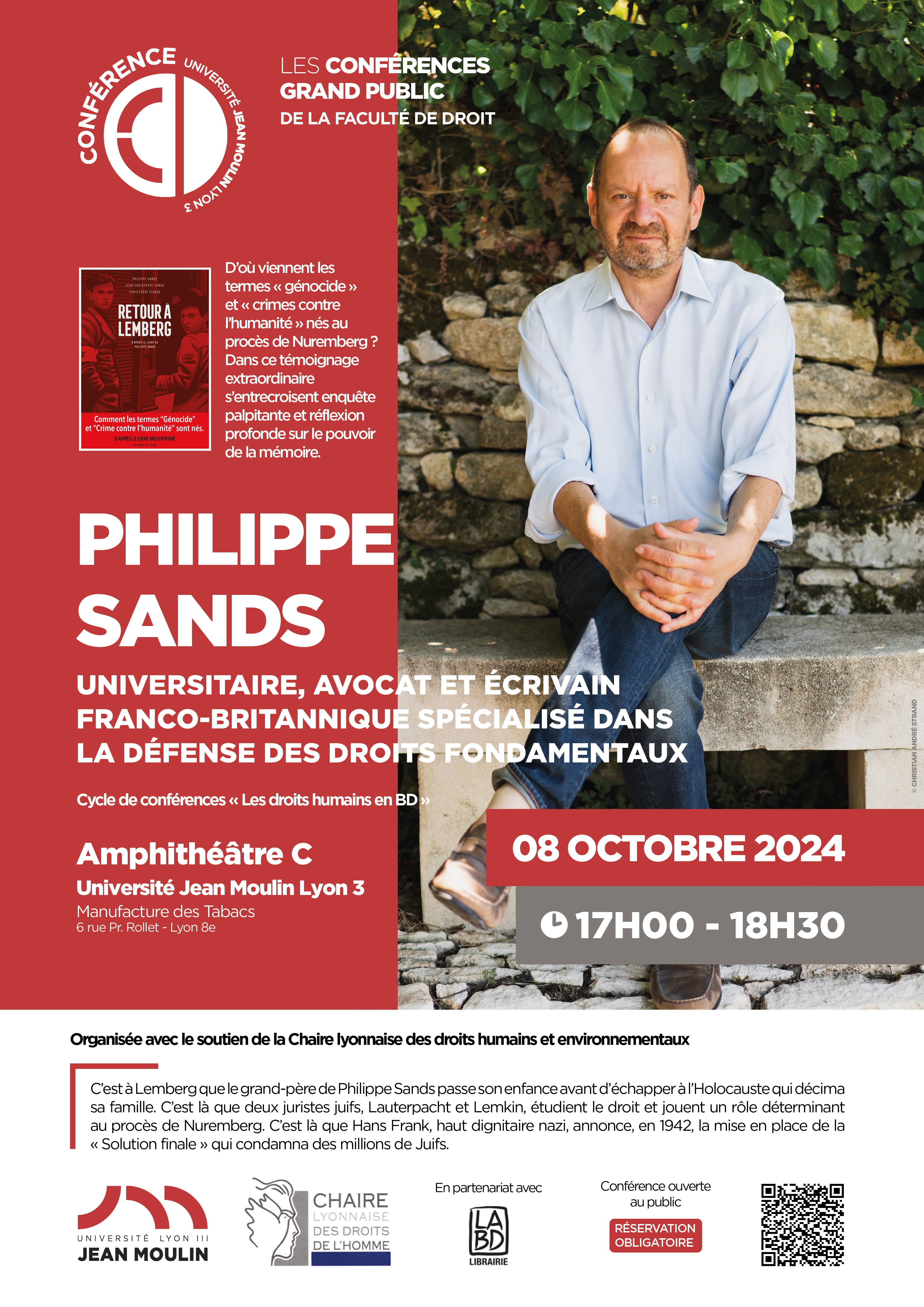 Conférence Retour à Lemberg - affiche