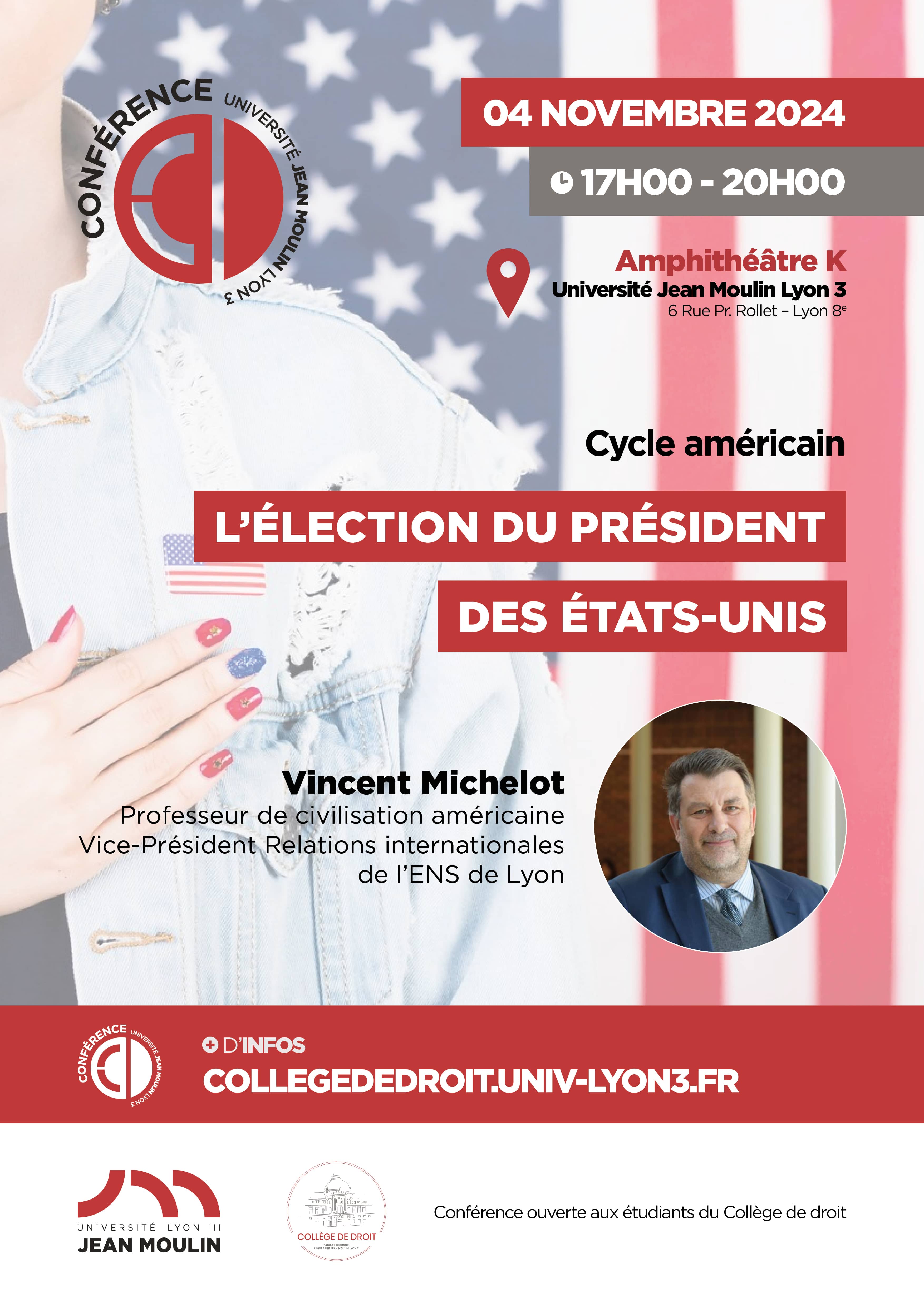 Conférence Vincent Michelot