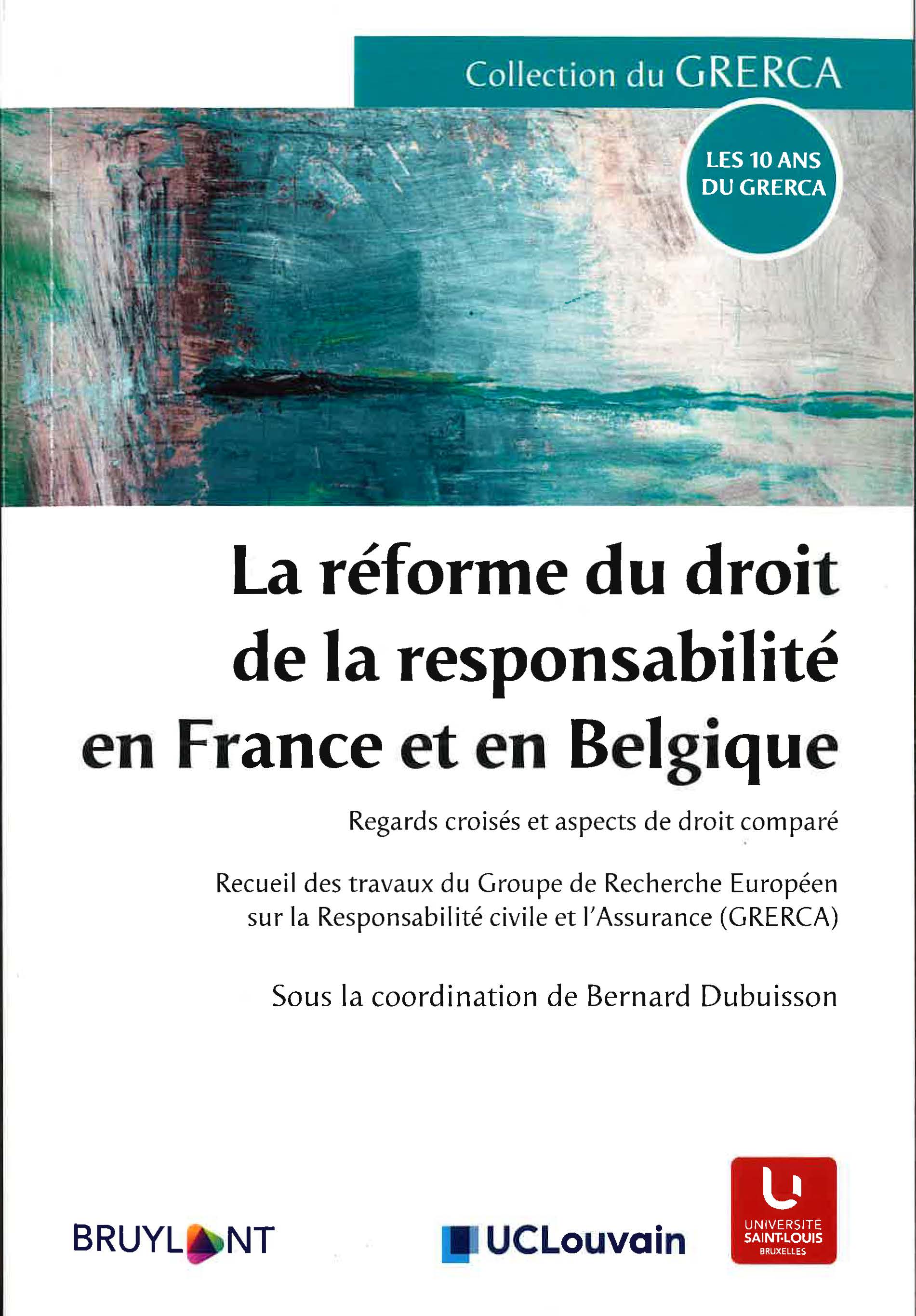 couverture GRERCA La réf du dt de la resp en Fr et en Belg