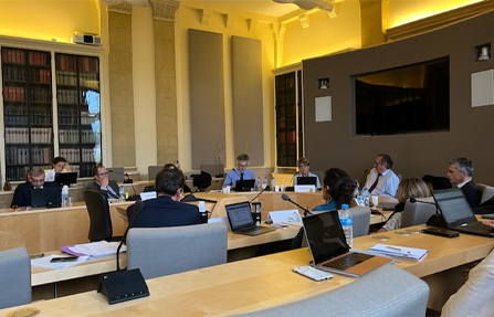 délégation de dix membres du Conseil d’Etat