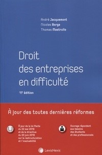 Droit des entreprises en difficulté