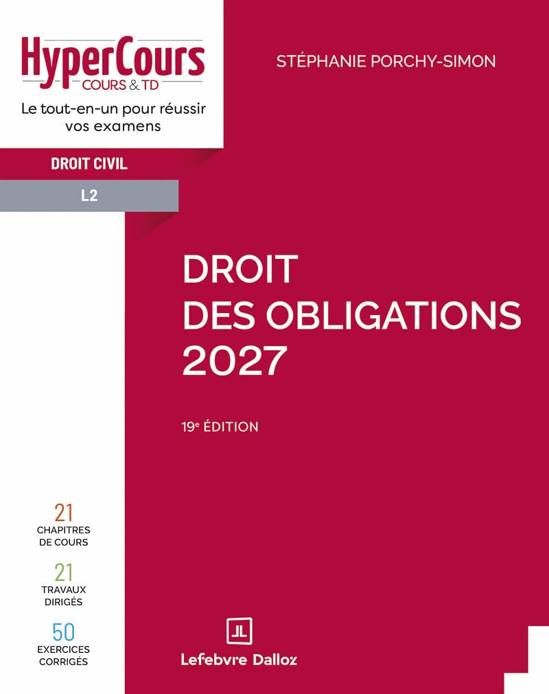 Droit des obligations 2027