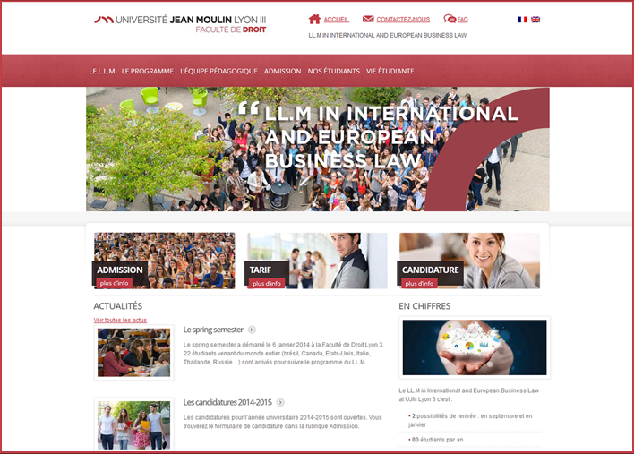 LLM home page site