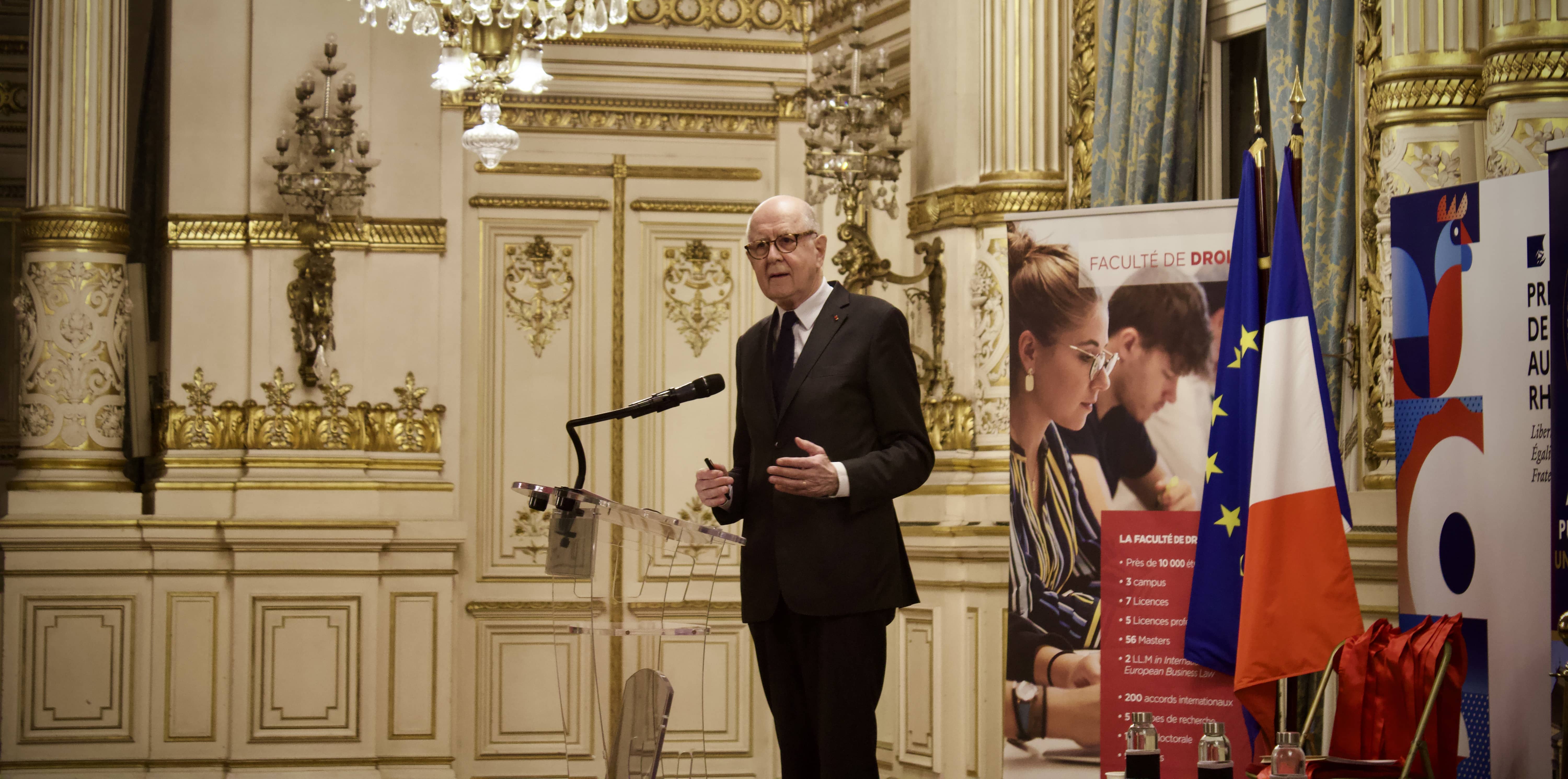 Cérémonie de remise des diplômes - Master Droit public fondamental Jean-Marc Sauvé