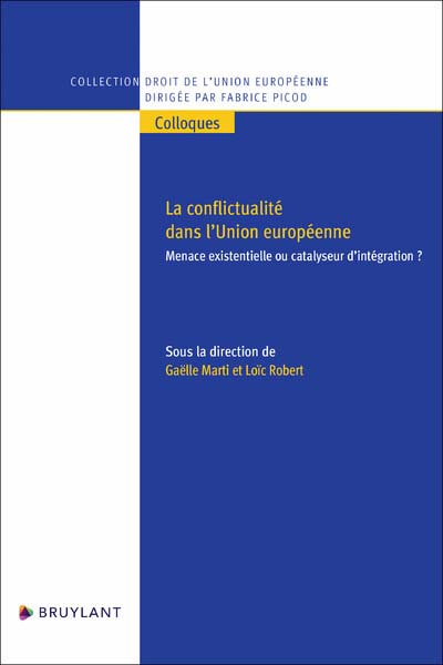 La conflictualité dans l'Union européenne