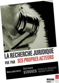 couverture publication la recherche juridique vue par ses propres acteurs 