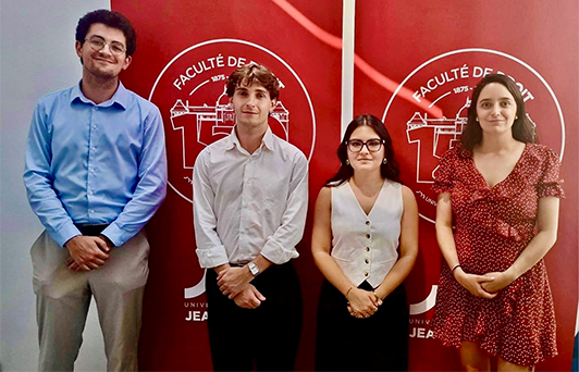 Le Master Droit et activités numériques remporte la Digital Law Moot Court Competition 2026