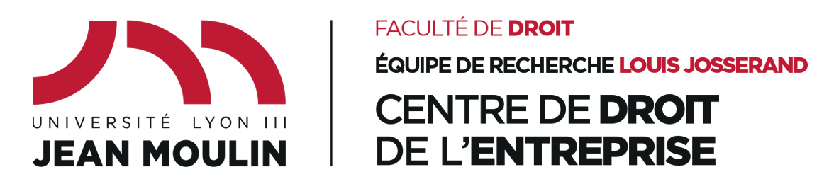 Logo Centre de Droit de l'Entreprise