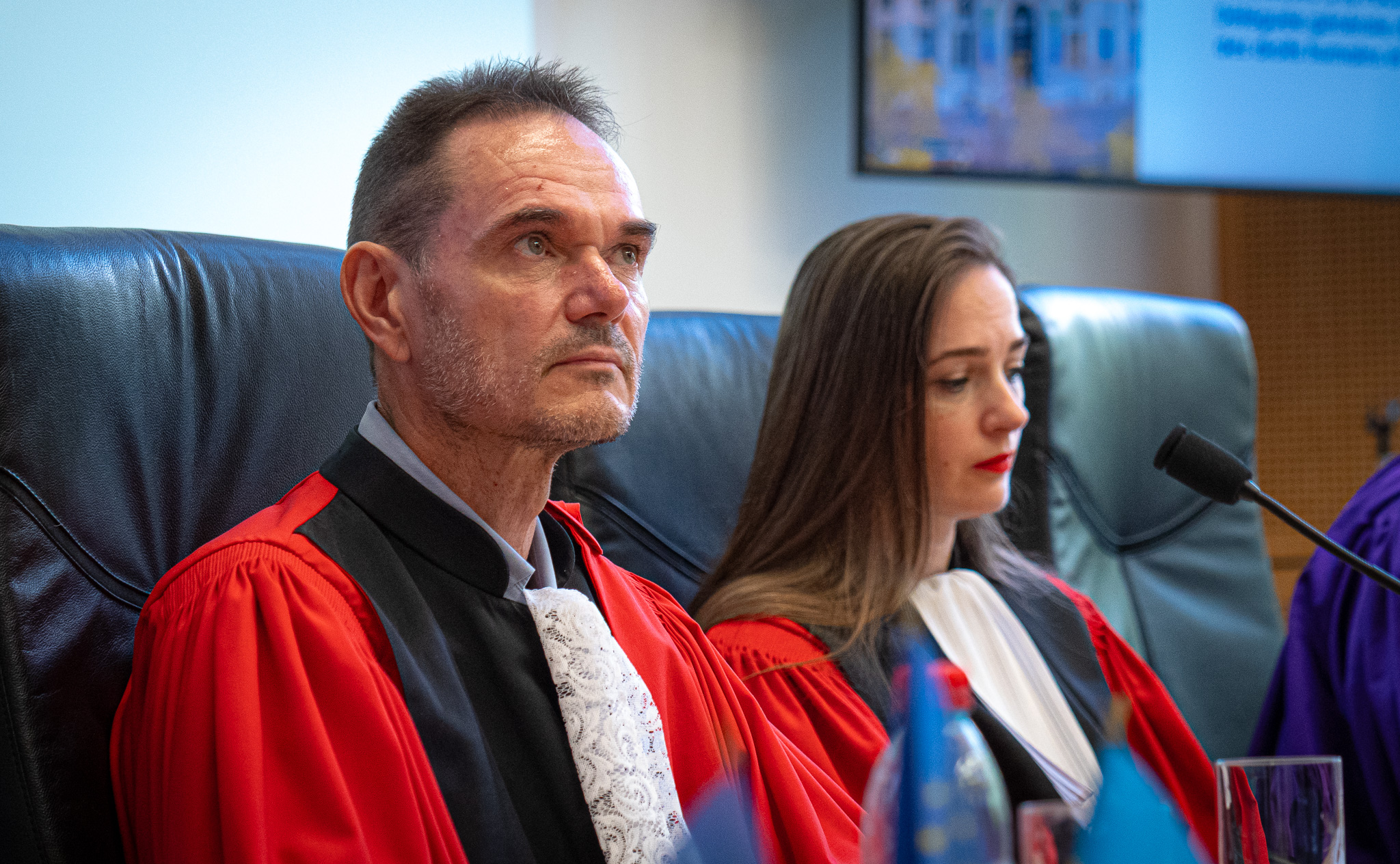 Olivier Gout et Oleksandra Matviichuk