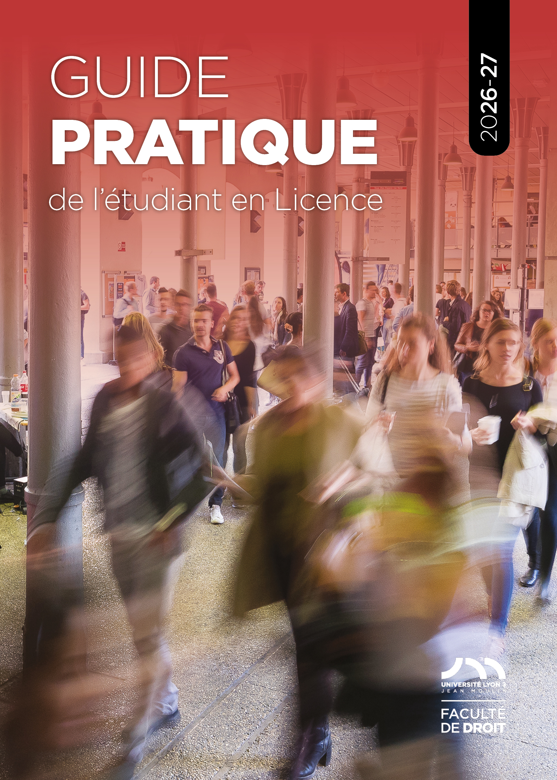 Page de couverture - Guide de l'étudiant en licence 