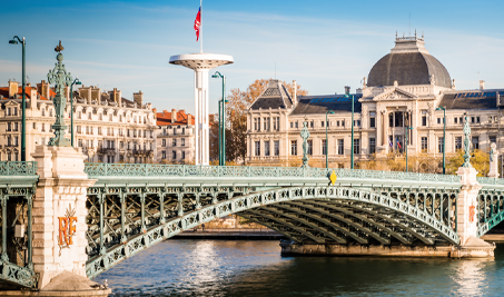 Pont palais de l'université - Lyon 3