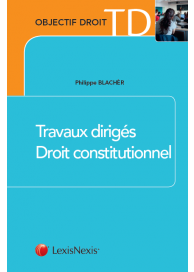 couverture publication TD droit constitutionnel 
