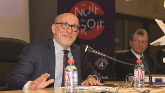 Alain Jakubowicz, avocat et ancien président de la LICRA-Nuit du droit