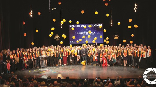 Remise des diplômes sur le campus de Bourg-en-Bresse