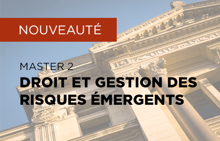 Vignette nouveau master Droit et gestion des risques émergents