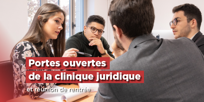 Vignette Portes ouvertes de la clinique juridique et réunion de rentrée