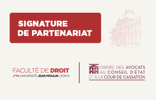 Vignette signature de partenariat Ordre des avocats - faculté de droit